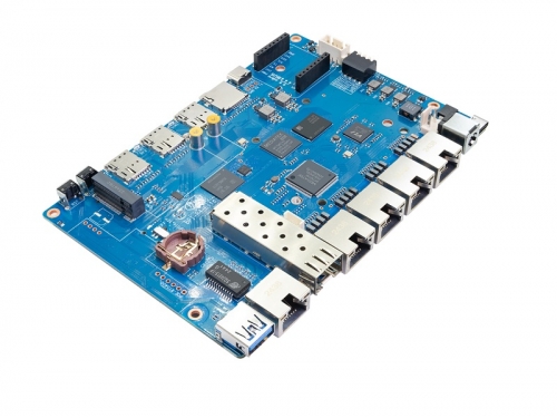 香蕉派 BPI-R4 Lite Wifi 7 开源路由器开发板采用联发科MT7987芯片方案