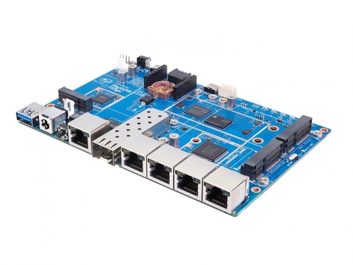 香蕉派 BPI-R4 Lite Wifi 7 开源路由器开发板采用联发科MT7987芯片方案
