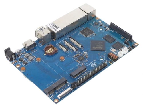 香蕉派 BPI-R2 Pro开源路由器开发板采用瑞芯微(Rockchip) RK3568芯片方案设计