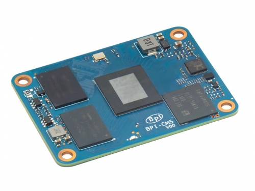香蕉派 BPI-CM5计算机模组，采用Amlogic A311D2芯片方案，兼容树莓派 CM4模组底板